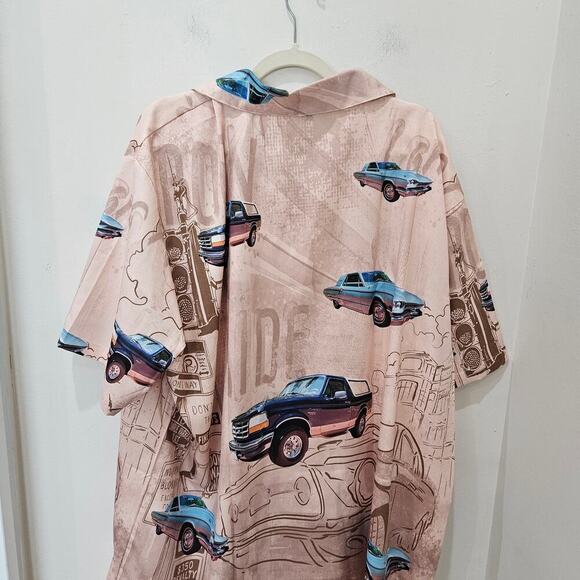 Men's Car Shirt Size 3XL - Picture 4 of 5